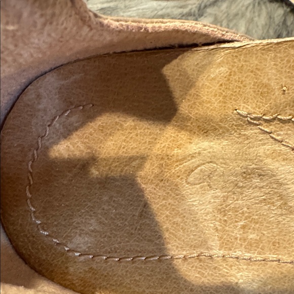 Naya Palomi Stylish Women's Leather Sandals in Brown and Cream Size 9N - Picture 2 of 8